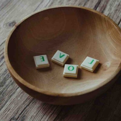 Jeux en bois lettre